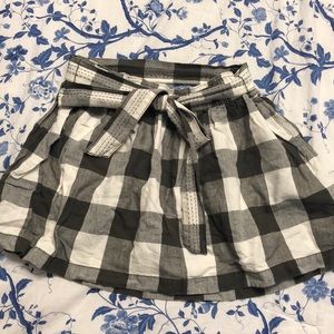 Abercrombie and Fitch buffalo plaid skirt